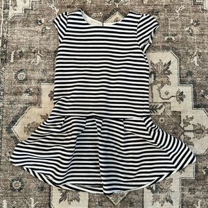 Gymboree Striped Blue and White Kids Dress
